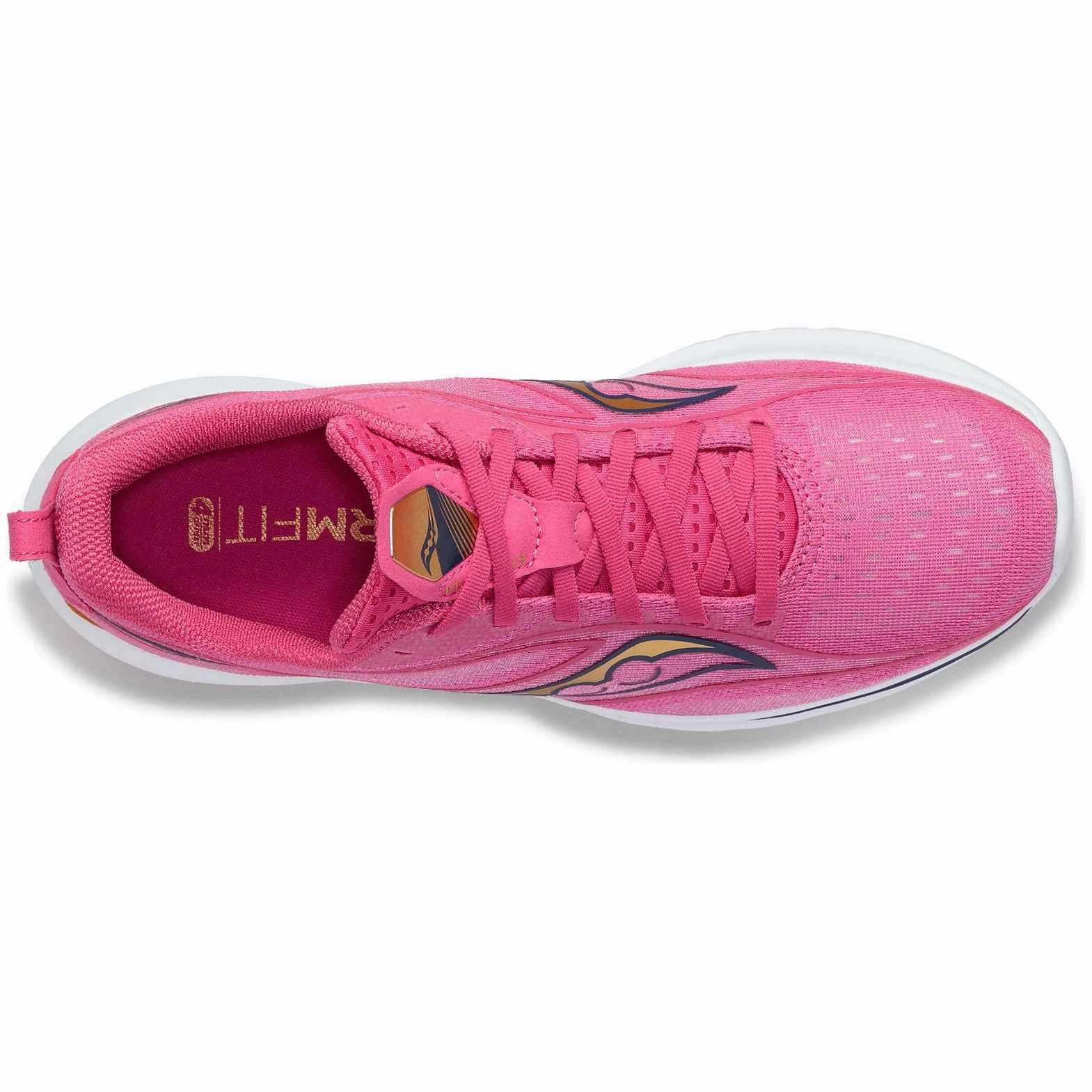 Toe box space Saucony Kinvara 13 Mens Running Shoes - Pink