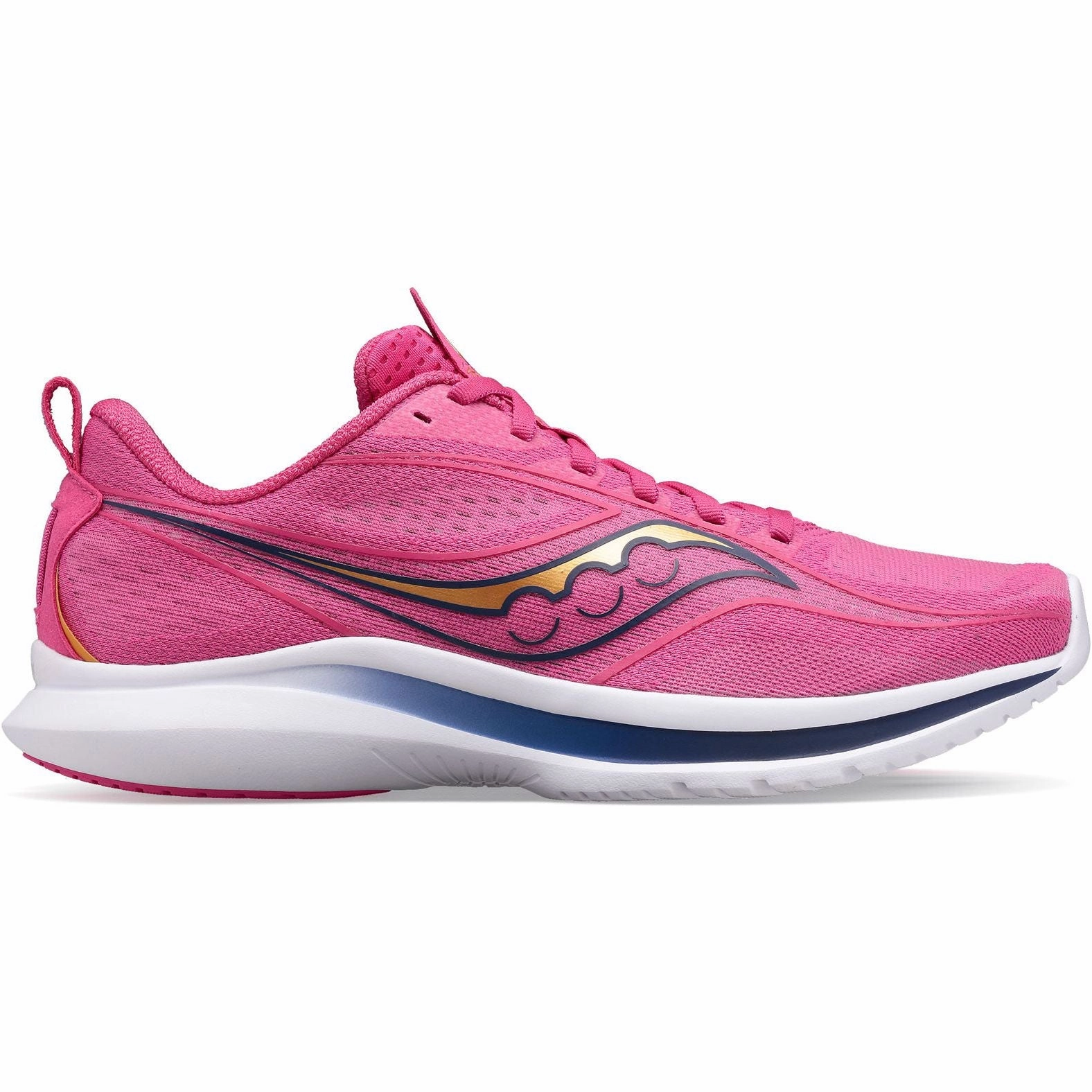 breathable - mesh - upper shoes Impact protection Saucony Kinvara 13 Mens Running Shoes - Pink