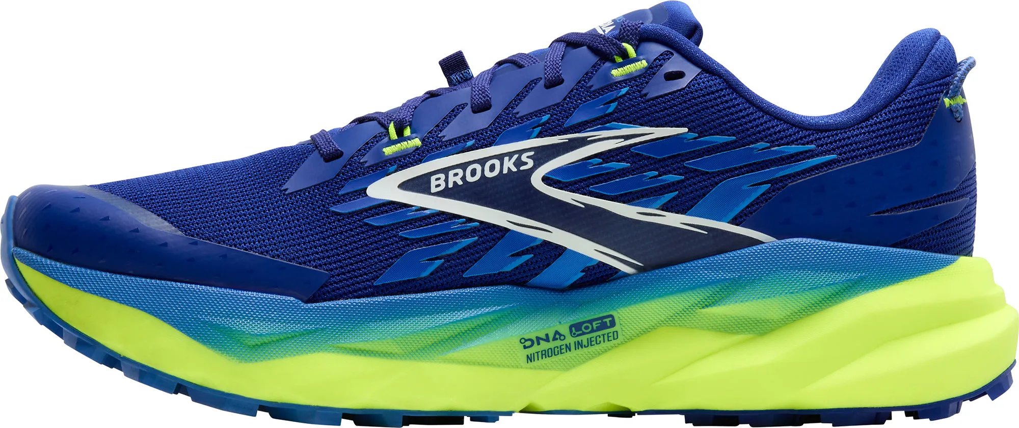durability - brand shoes Brooks Cascadia 19 Mens Trail Running Shoes - Blue