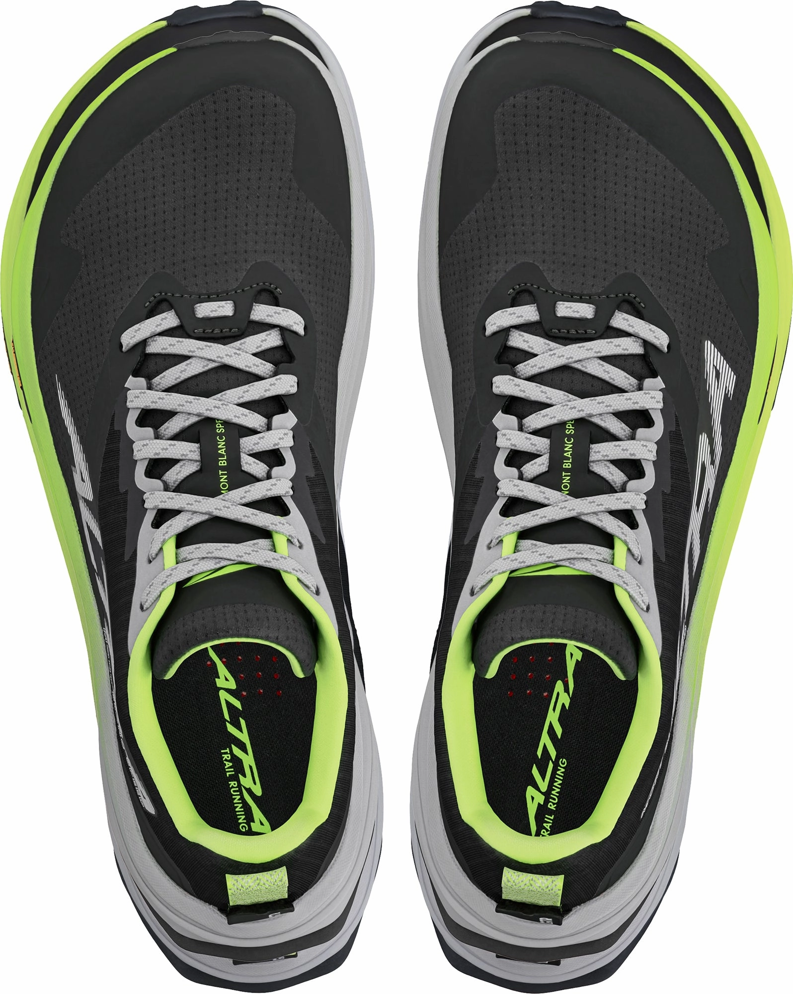 Altra Mont Blanc Speed Mens Trail Running Shoes - Black Slip Resistant Base