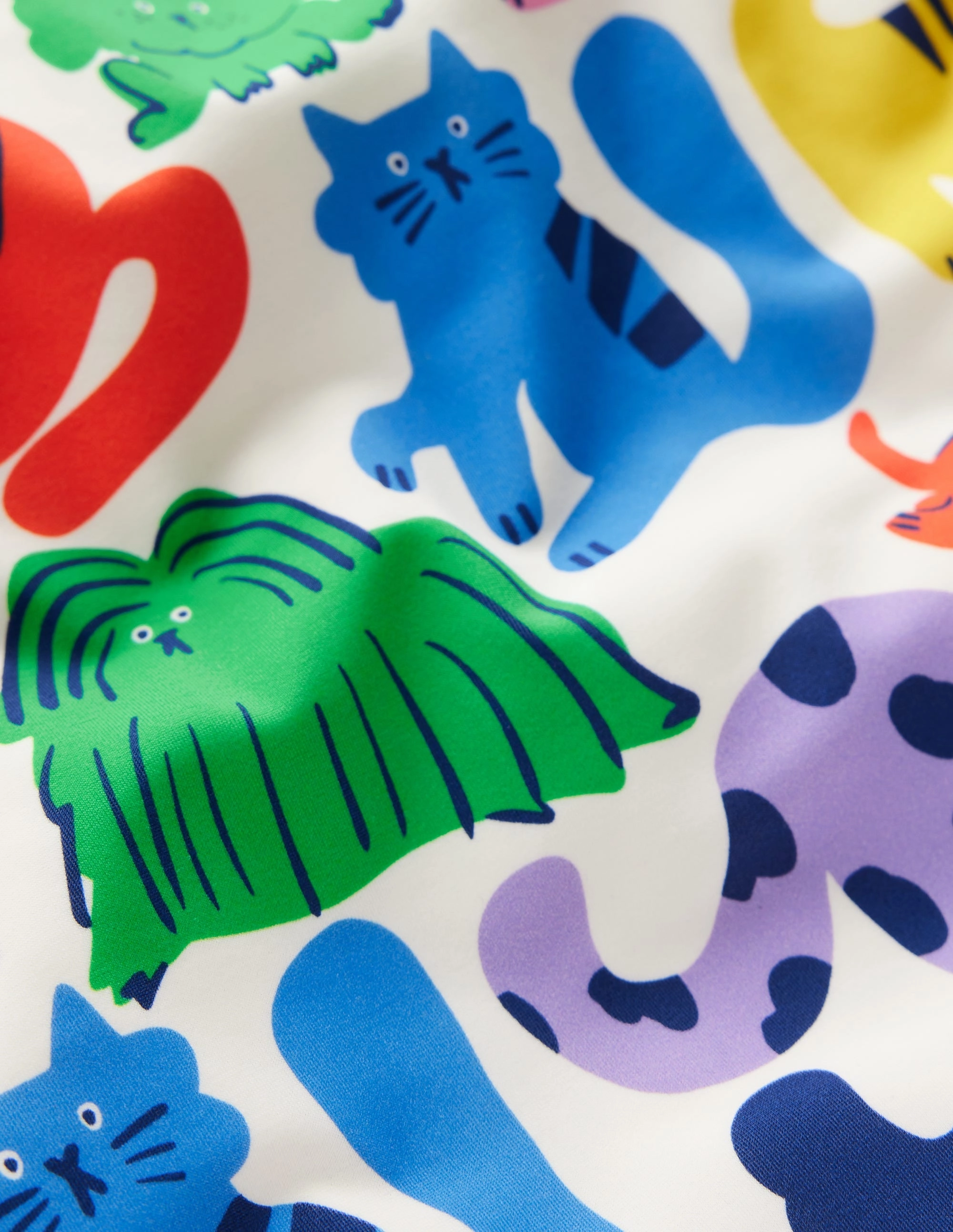 Anti Slip Grippers Comfortable fit Cross-back Printed Swimsuit-Multi Oatmeal Rainbow Pets