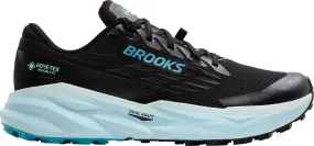 Brooks Cascadia 19 GORE-TEX Womens Trail Running Shoes - Black synthetic material shoes Stabilizing Chassis