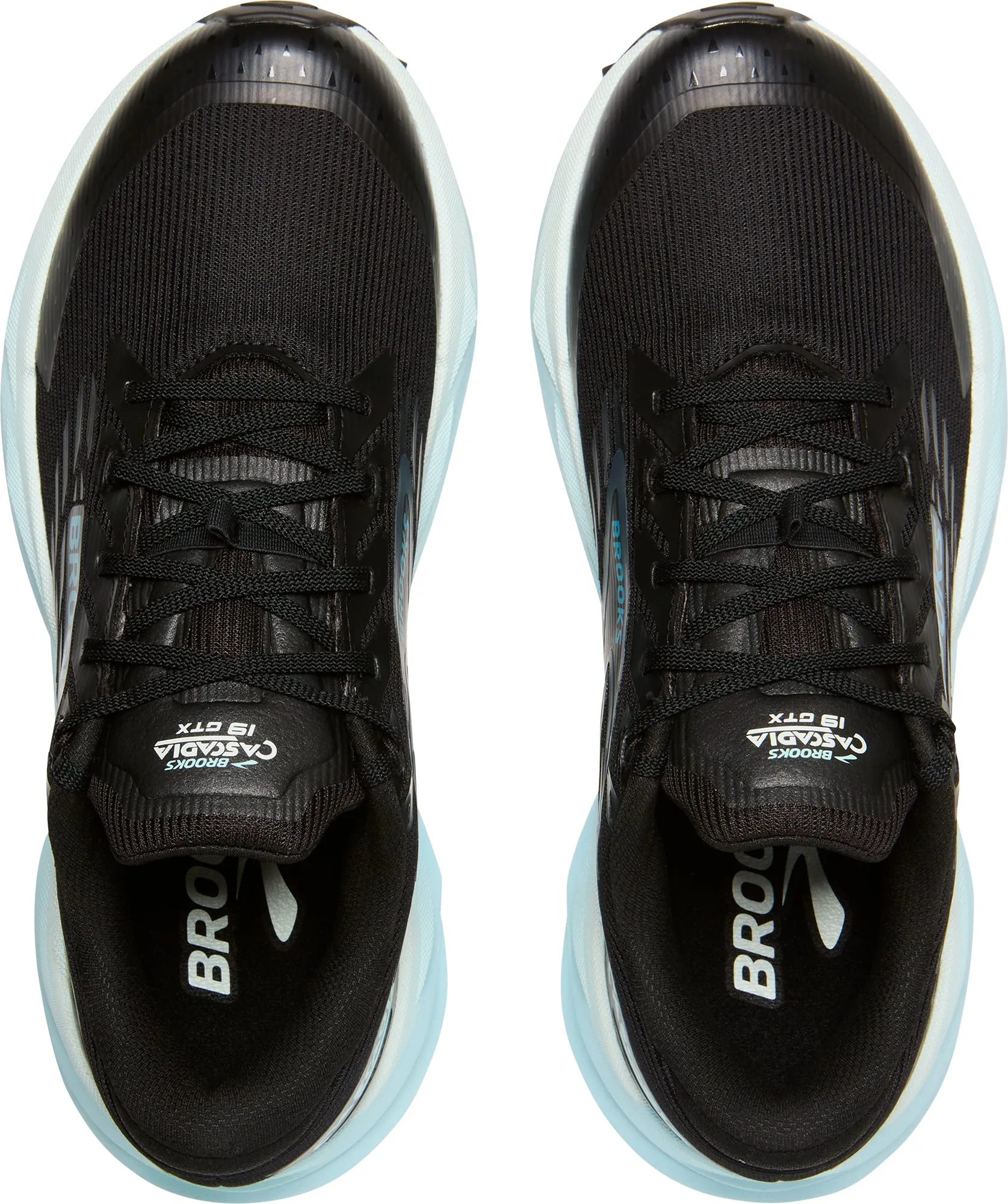 heat - dissipating running shoes Velcro - closure Brooks Cascadia 19 GORE-TEX Womens Trail Running Shoes - Black