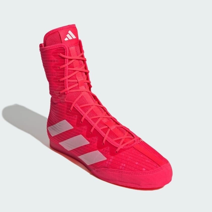 All Fit adidas Box Hog 4 Boxing Boots Red