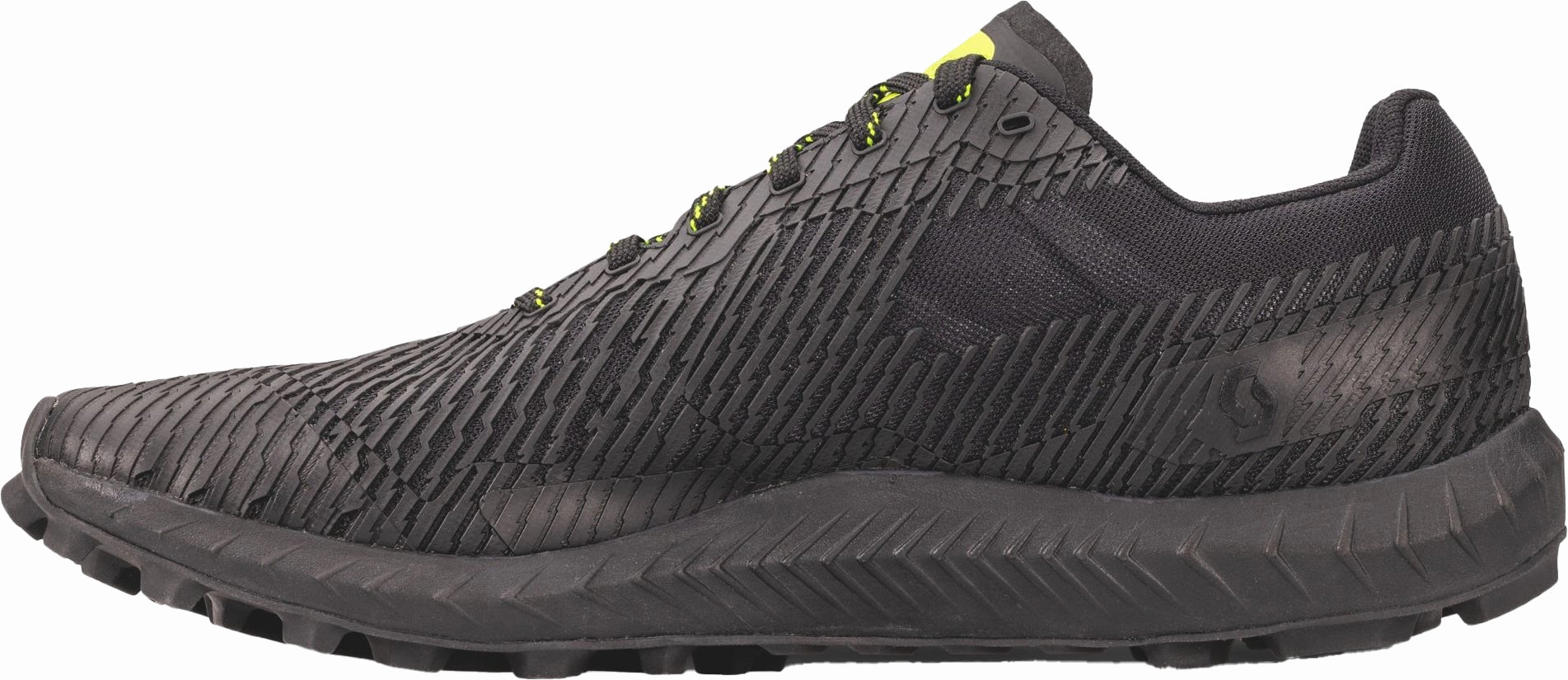 Durable Reinforcement Scott Supertrac Amphib Mens Trail Running Shoes - Black