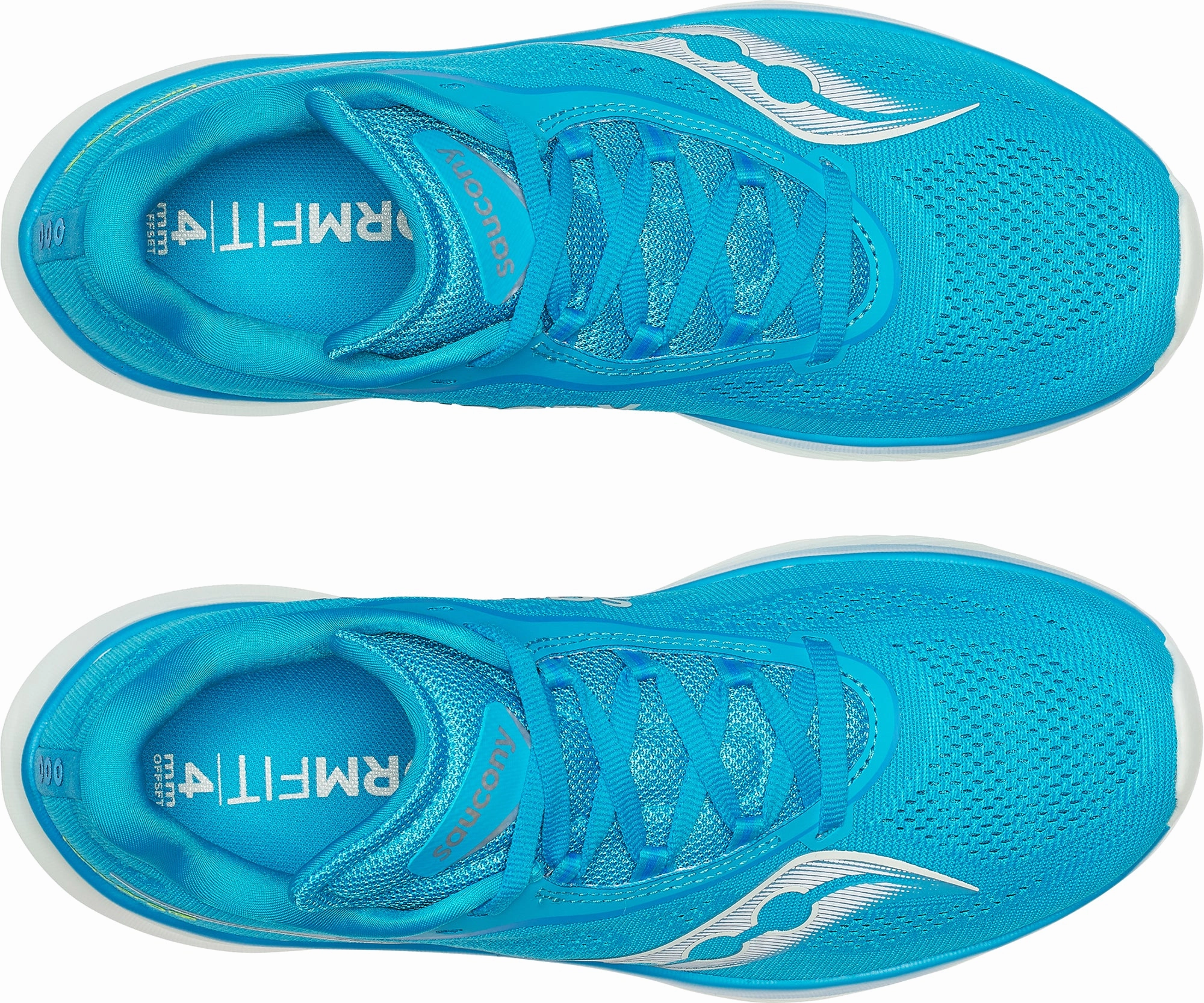 running for corporate events steeplechase shoes Saucony Kinvara 15 Womens Running Shoes - Blue