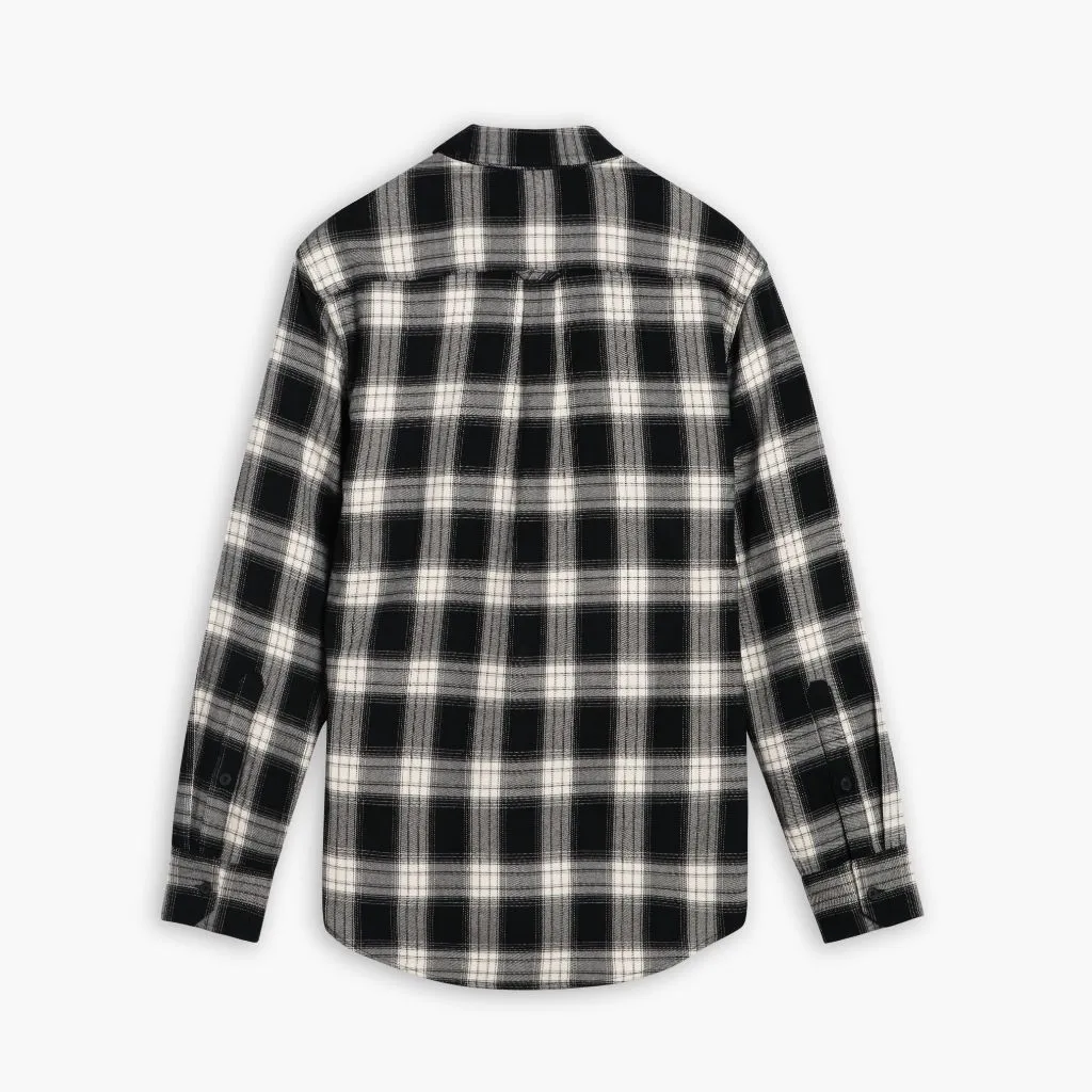 Forever Flannel Shirt | Black & Cream Plus Size