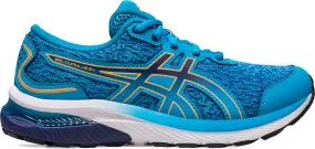 Outdoor Sports Multi Terrain Grip Asics Gel Cumulus 24 GS Junior Running Shoes - Blue