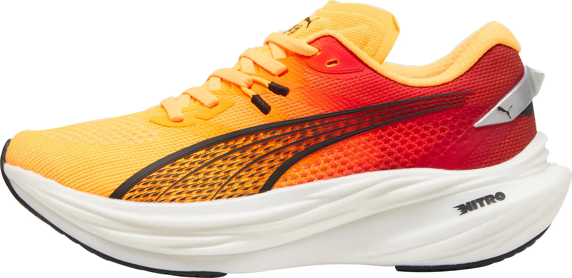 Puma Deviate Nitro 3 Womens Running Shoes - Orange quick - drying