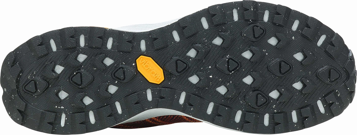 knee - high sock running in a historic bridge area shoes Merrell Moab Flight Womens Trail Running Shoes - Black