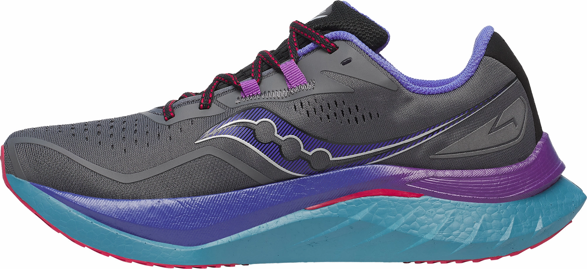 Saucony Endorphin Speed 4 Mens Running Shoes - Grey running shoes with EVA sole