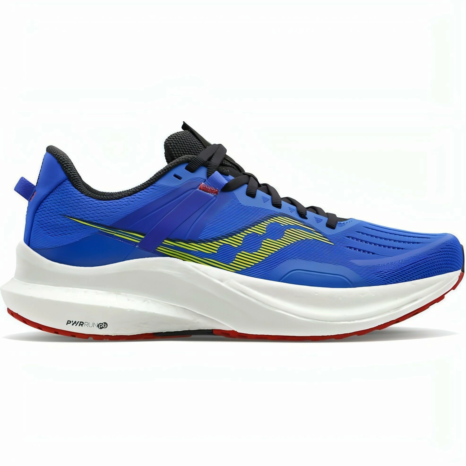 Saucony Tempus Mens Running Shoes - Blue spandex running wear