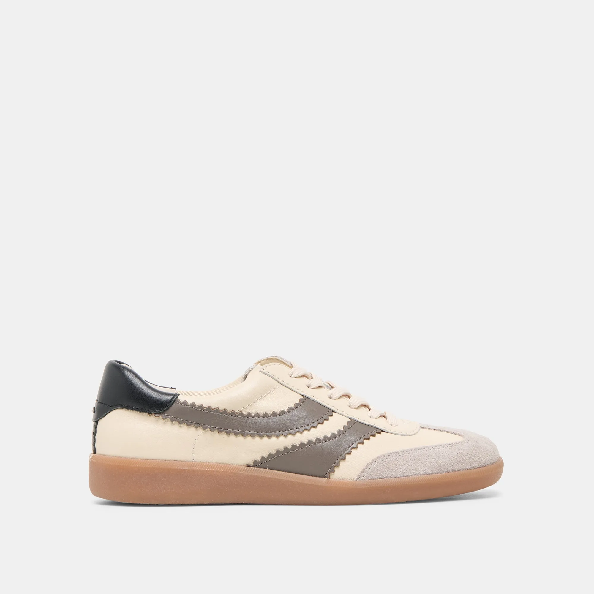 MERIT SNEAKERS WHITE GREY LEATHER Foot Arch
