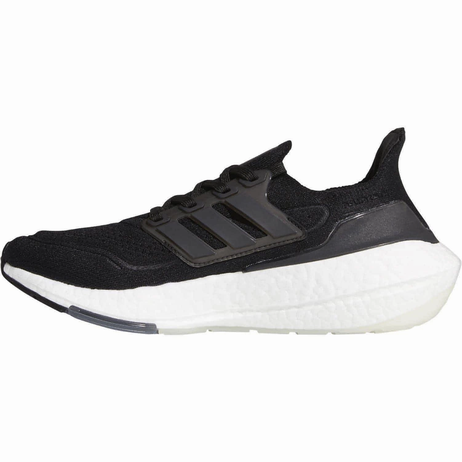 Slip Resistant Lugs adidas Ultra Boost 21 Womens Running Shoes - Black