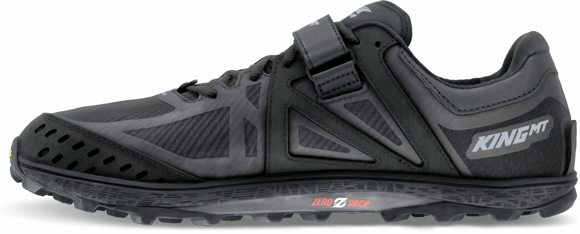 Altra King MT 2 Mens Trail Running Shoes - Black mountain - climbing running shoes color - green