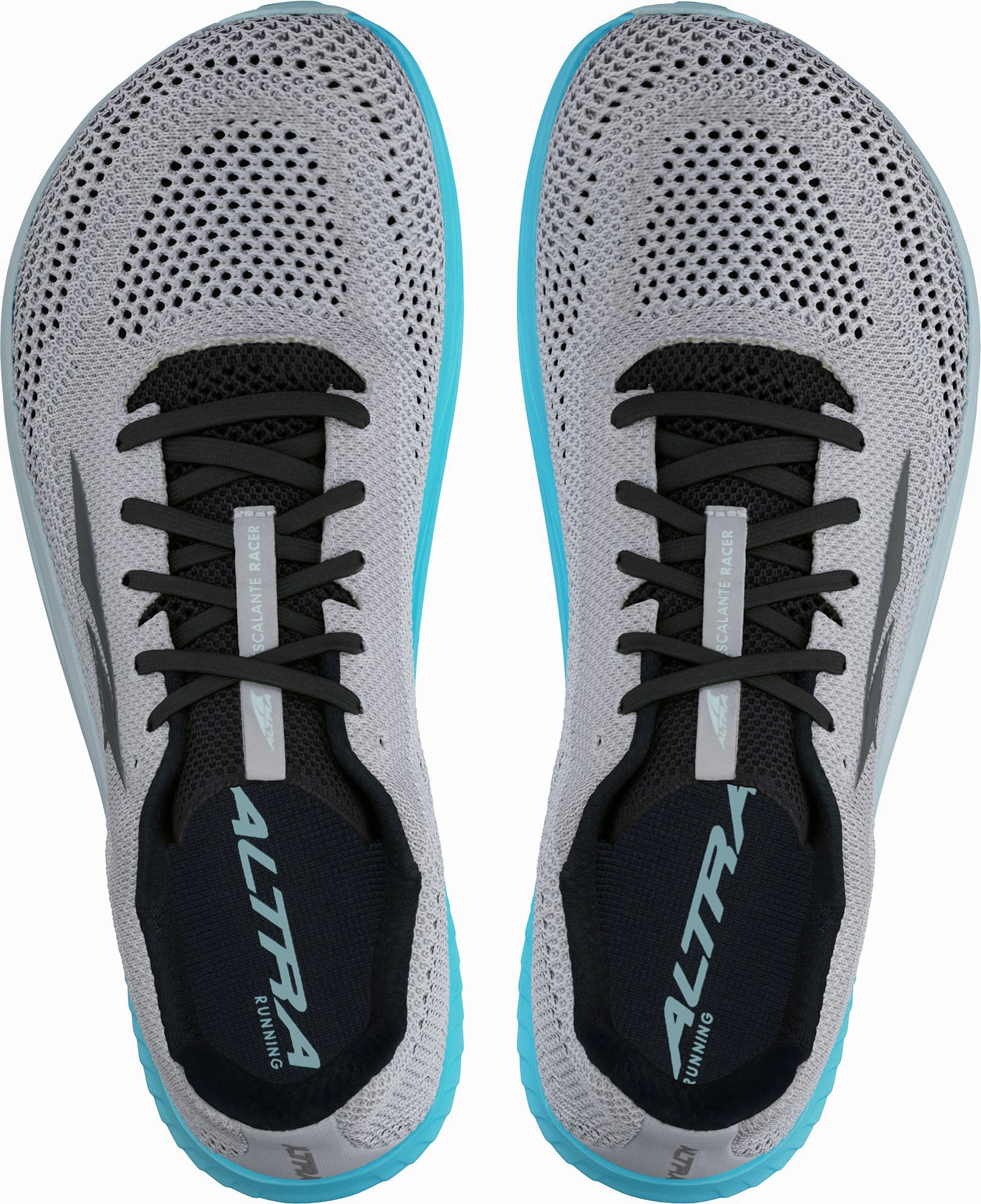 Altra Escalante Racer 2 Mens Running Shoes - Grey running in the rain