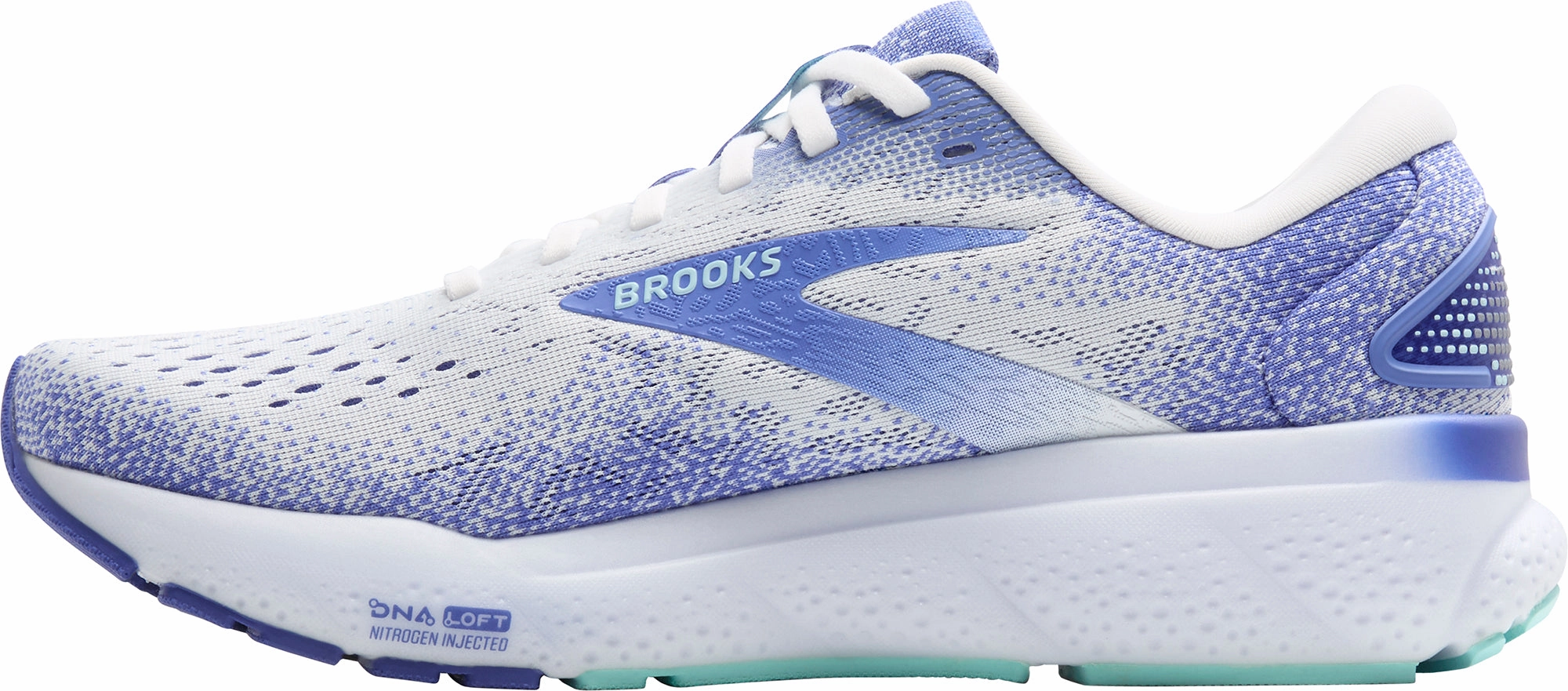 Adaptive cushioning Brooks Ghost 16 Womens Running Shoes - White