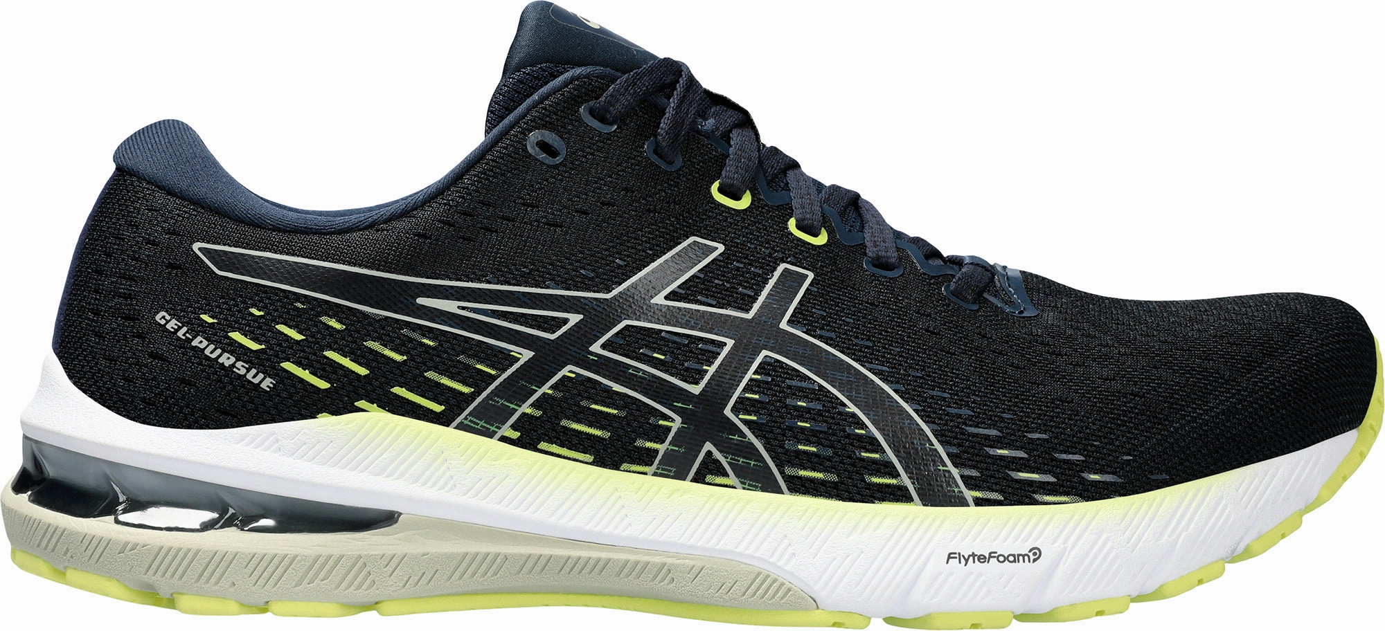 Asics Gel Pursue 8 Mens Running Shoes - Blue Foot Arch Support