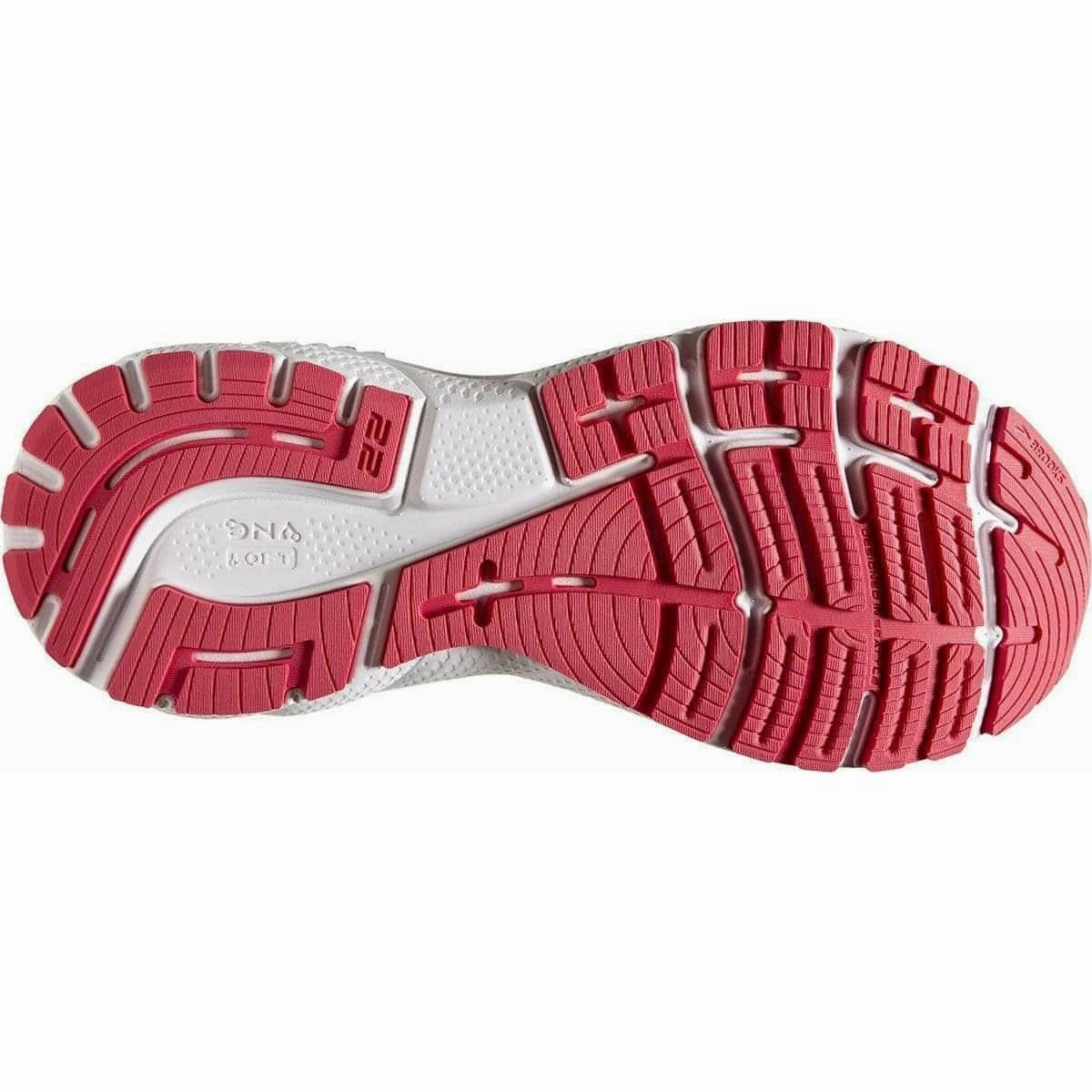 Ankle support strap Brooks Adrenaline GTS 22 Womens Running Shoes - Black