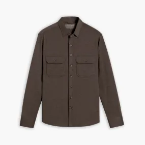 Everyday Button-Down Shirt | Brown (Two Pocket) Rooftop Bar