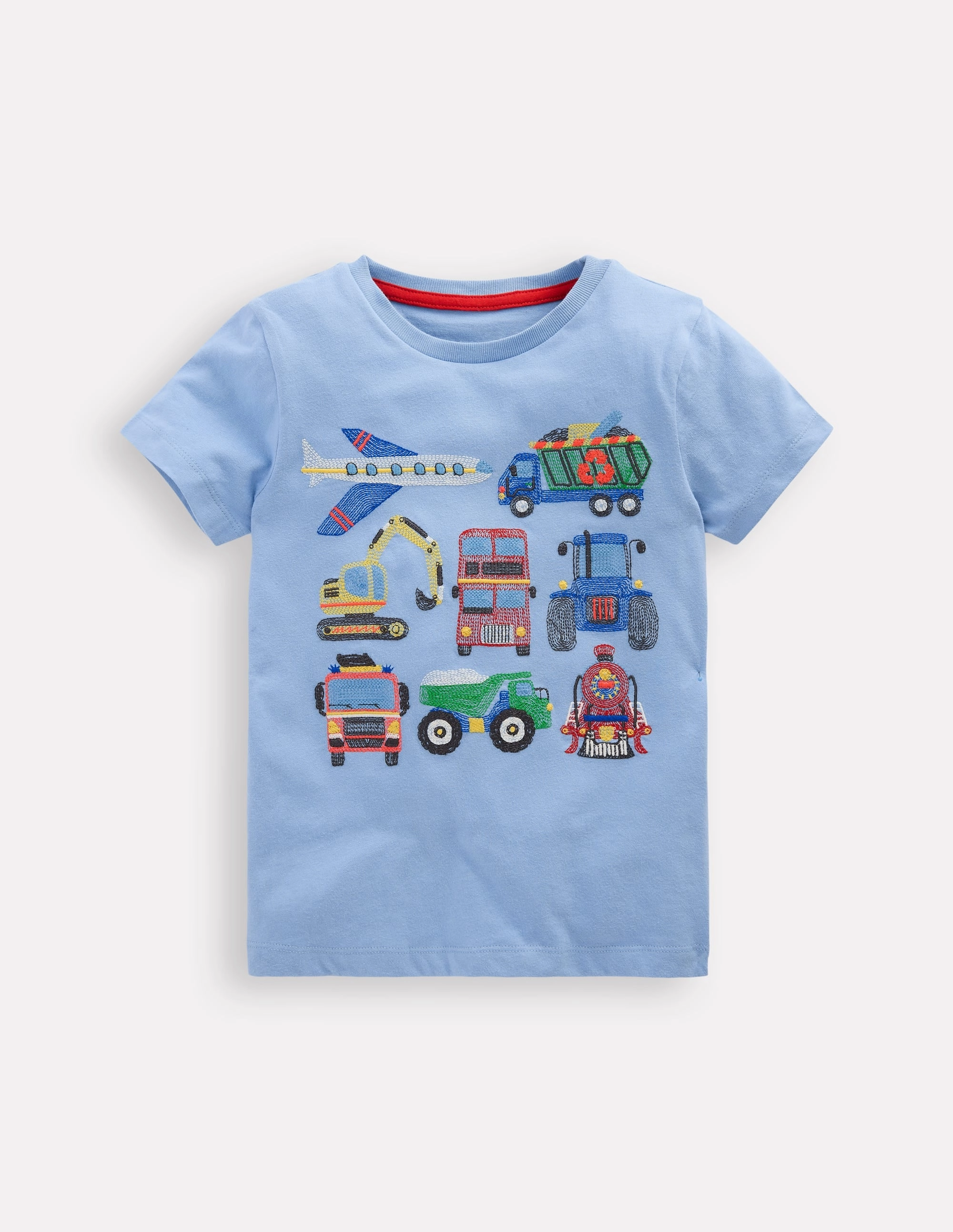 sports activity Superstitch T-Shirt-Glacier Blue Vehicles