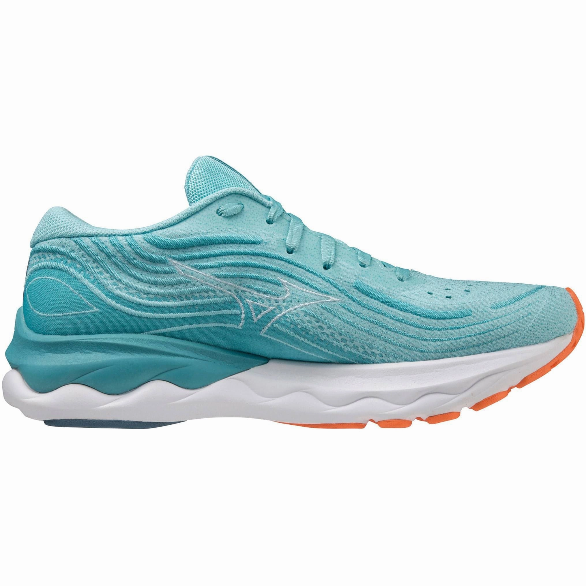 Mizuno Wave Skyrise 4 Womens Running Shoes - Blue low - arch shoe aid