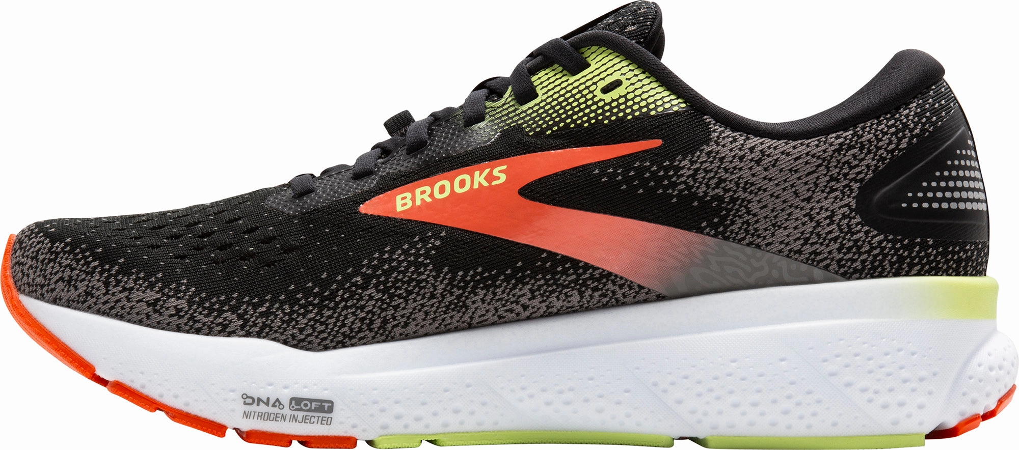 Brooks Ghost 16 GORE-TEX Mens Running Shoes - Black adjustable shoes