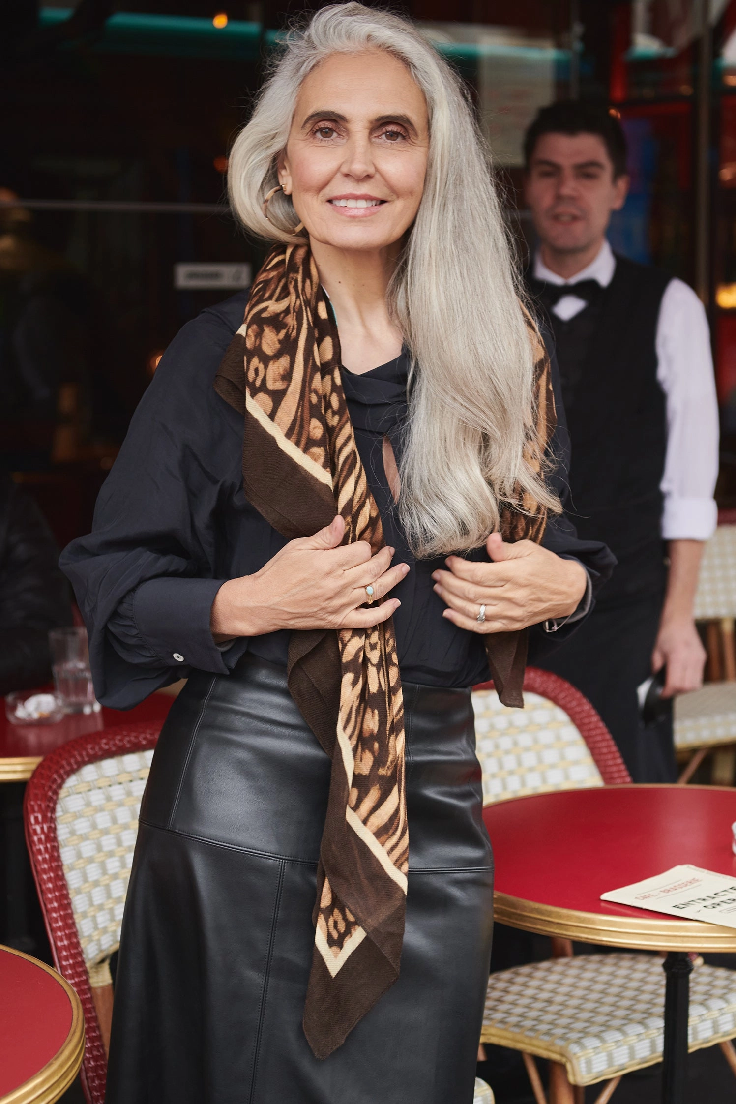 Twist Neck Flounce Top - Black VersatileLayering