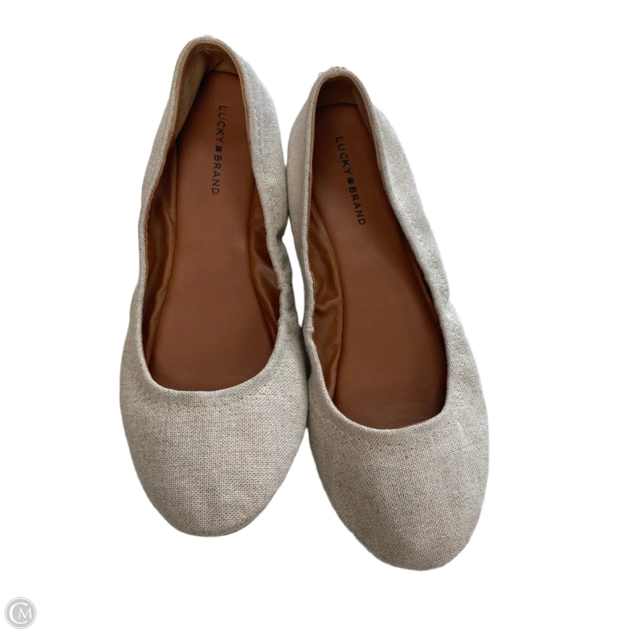 Shoes Flats By Lucky Brand In Tan, Size: 8.5 Practical All-Day Wear Elastic