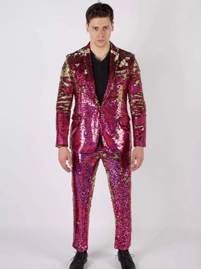 Crisp Design Any Old Iron Men's Hologram Suit
