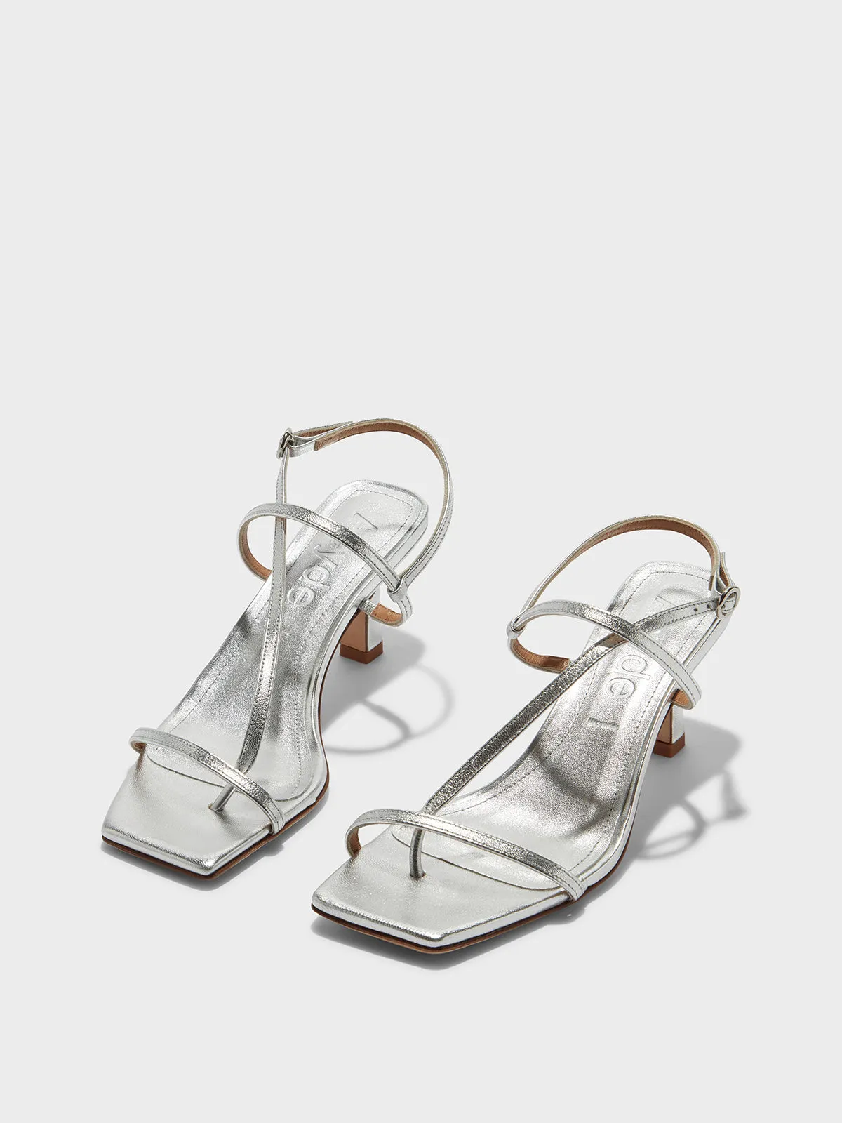 Elise Leather Toe-Post Sandals Refined Edge