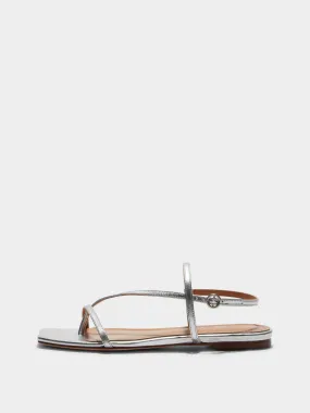 Ella Leather Toe-Post Sandals Breath Ease