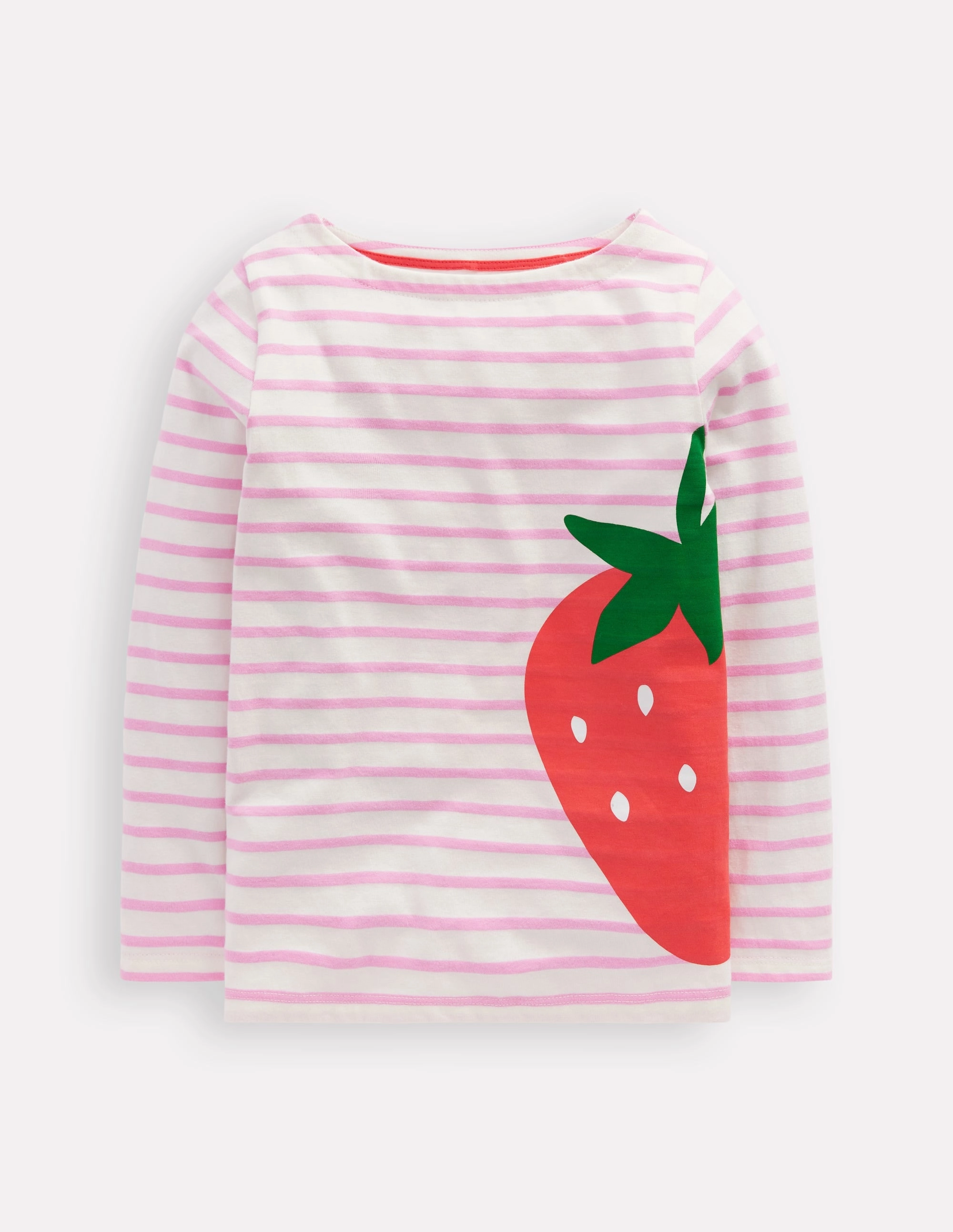 NeutralTonesCollection Smooth Flatlock Stitching Ella Breton-Cosmos Pink Strawberry