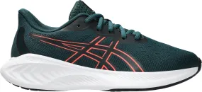Asics Gel Cumulus 26 GS Junior Running Shoes - Green High   Rebound Shock Absorbing Technology