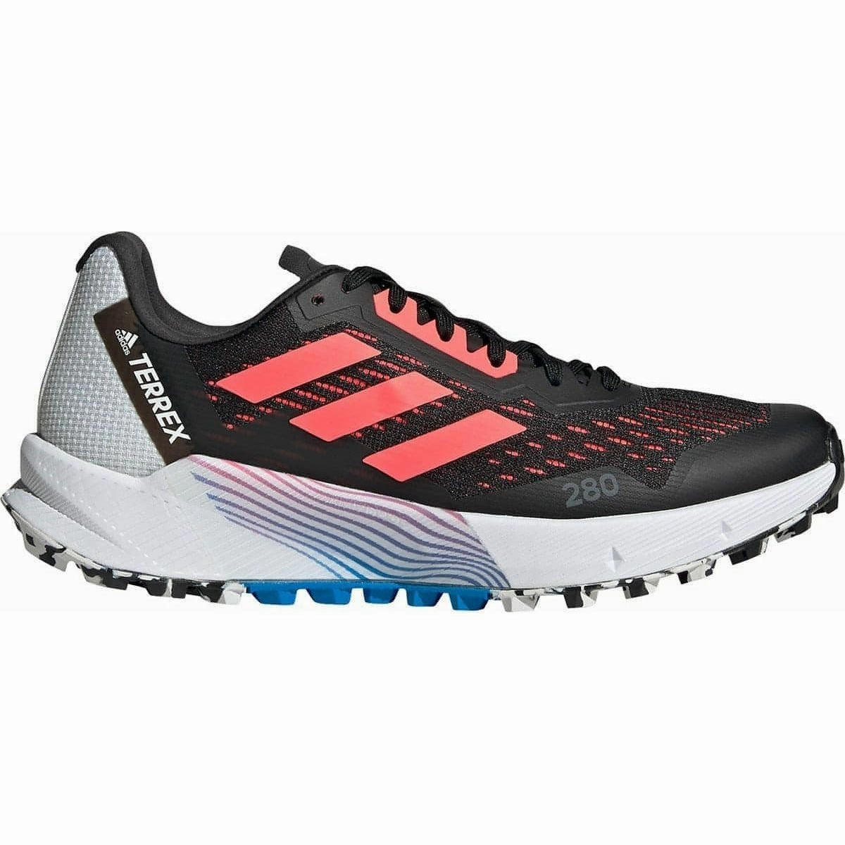 running shoes for beginner male runners adidas Terrex Agravic Flow 2 Womens Trail Running Shoes - Black