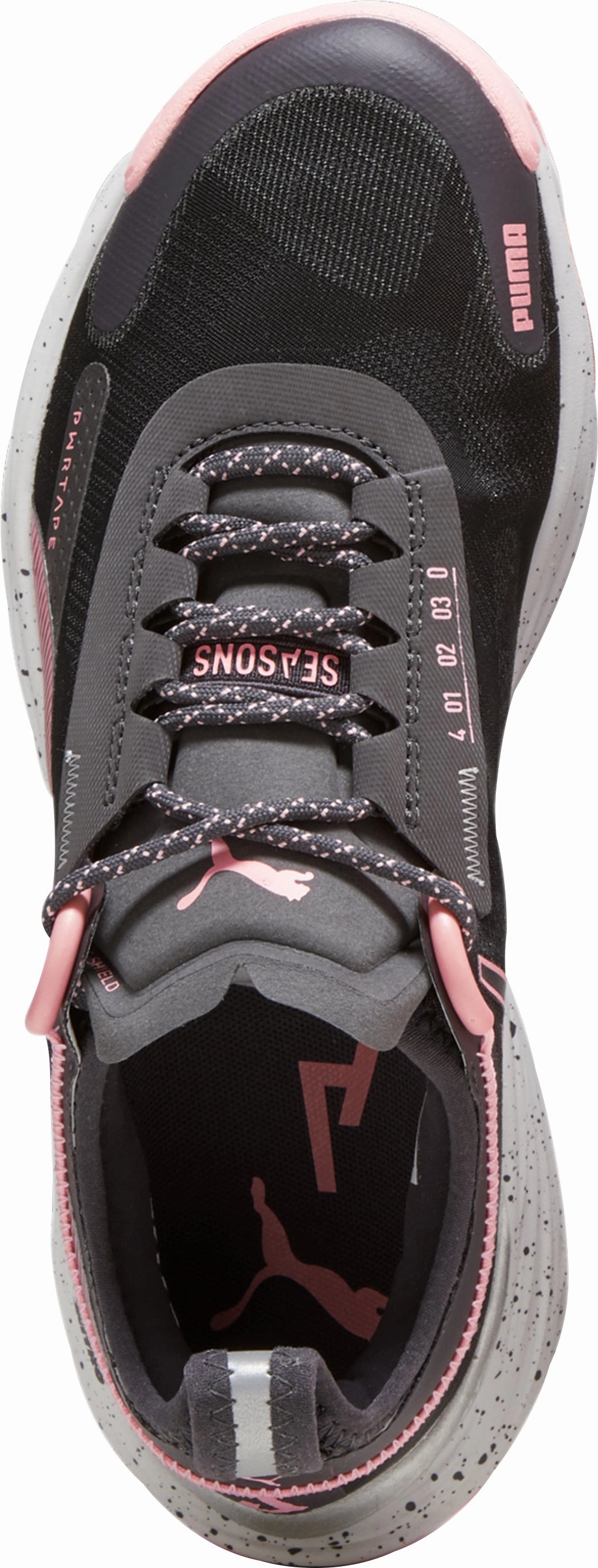 Puma Voyage Nitro 3 Womens Trail Running Shoes - Grey Torsional Guidance System Strobel Last Design