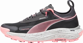 retro running gear Puma Voyage Nitro 3 Womens Trail Running Shoes - Grey