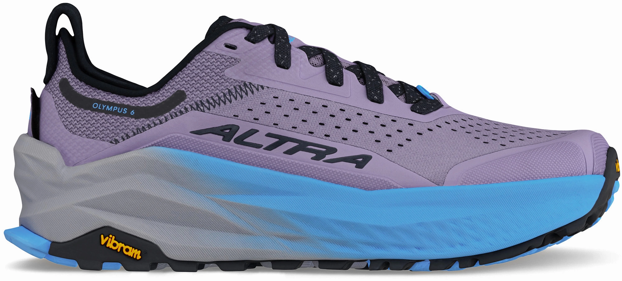 Airflow Channel Technology Altra Olympus 6 Womens Trail Running Shoes - Purple