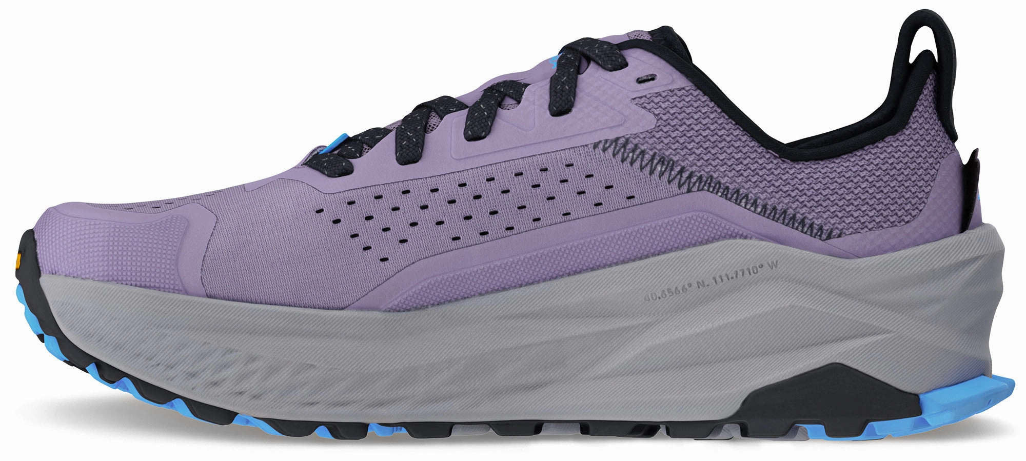 heel - support shoes Subtle Altra Olympus 6 Womens Trail Running Shoes - Purple