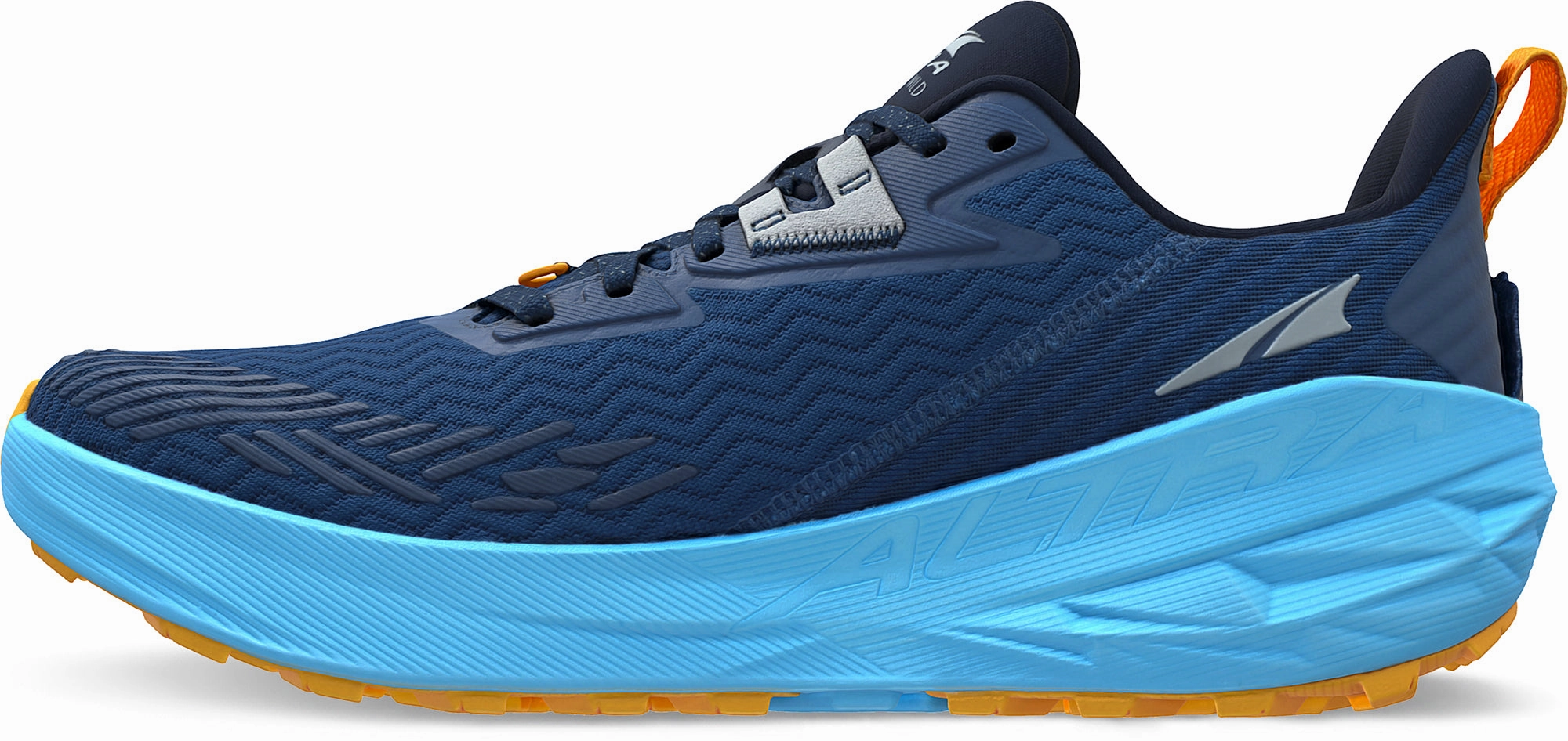 Shock Absorbing Sole action - themed running wear Altra Experience Wild Mens Trail Running Shoes - Blue