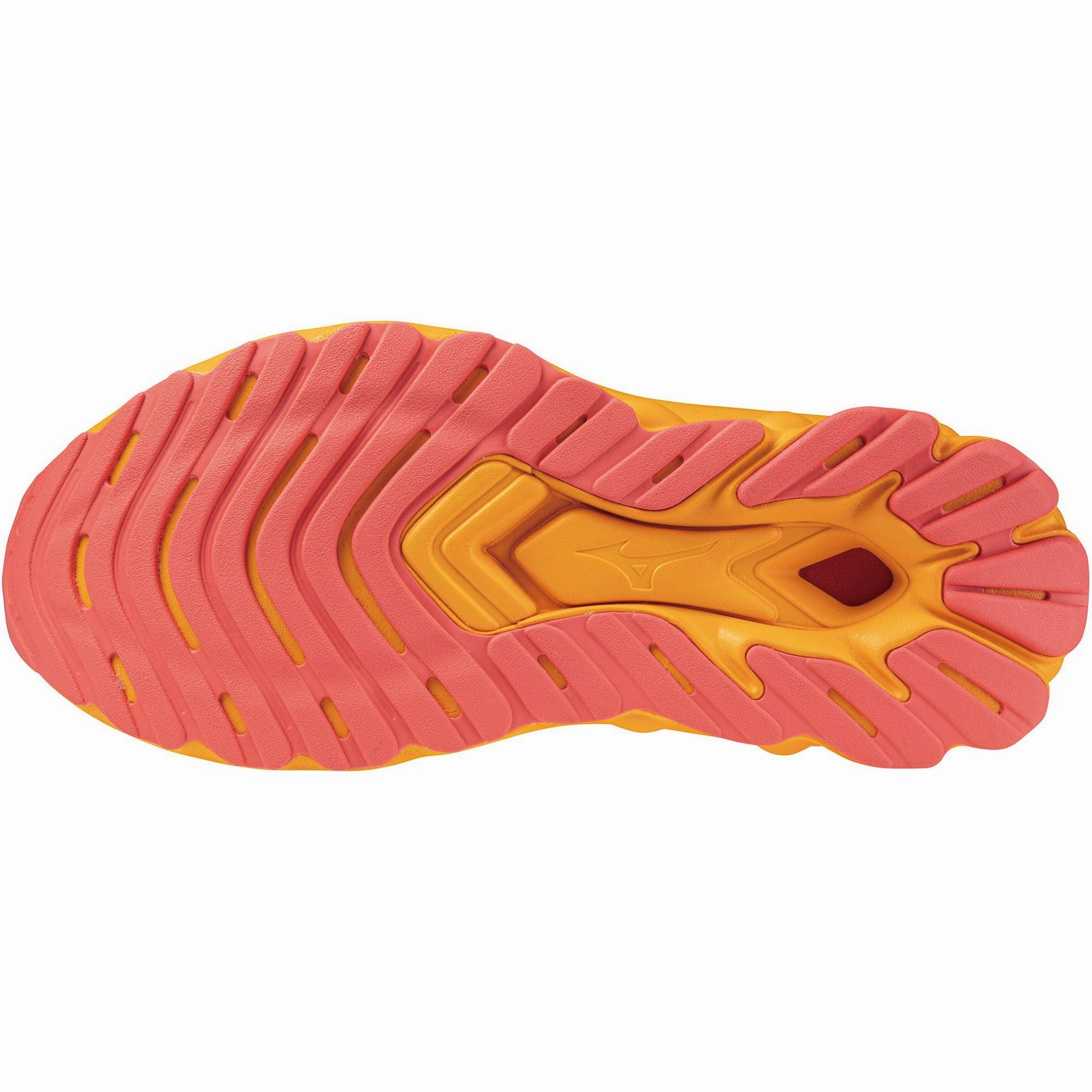 Non Slip Heel Grip Adaptive Flex Zones Mizuno Wave Skyrise 5 Womens Running Shoes - Green