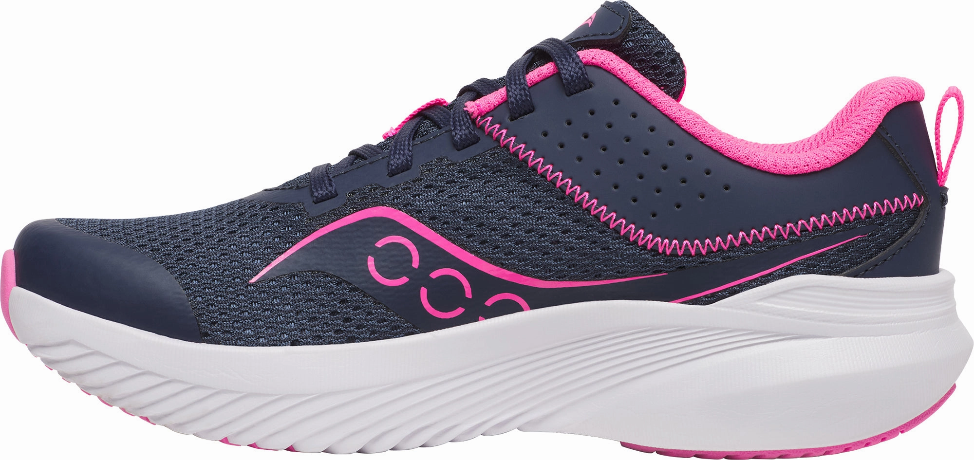 Torsion Stability Bar cycling running shoes Saucony Kinvara 14 LTT Junior Running Shoes - Blue