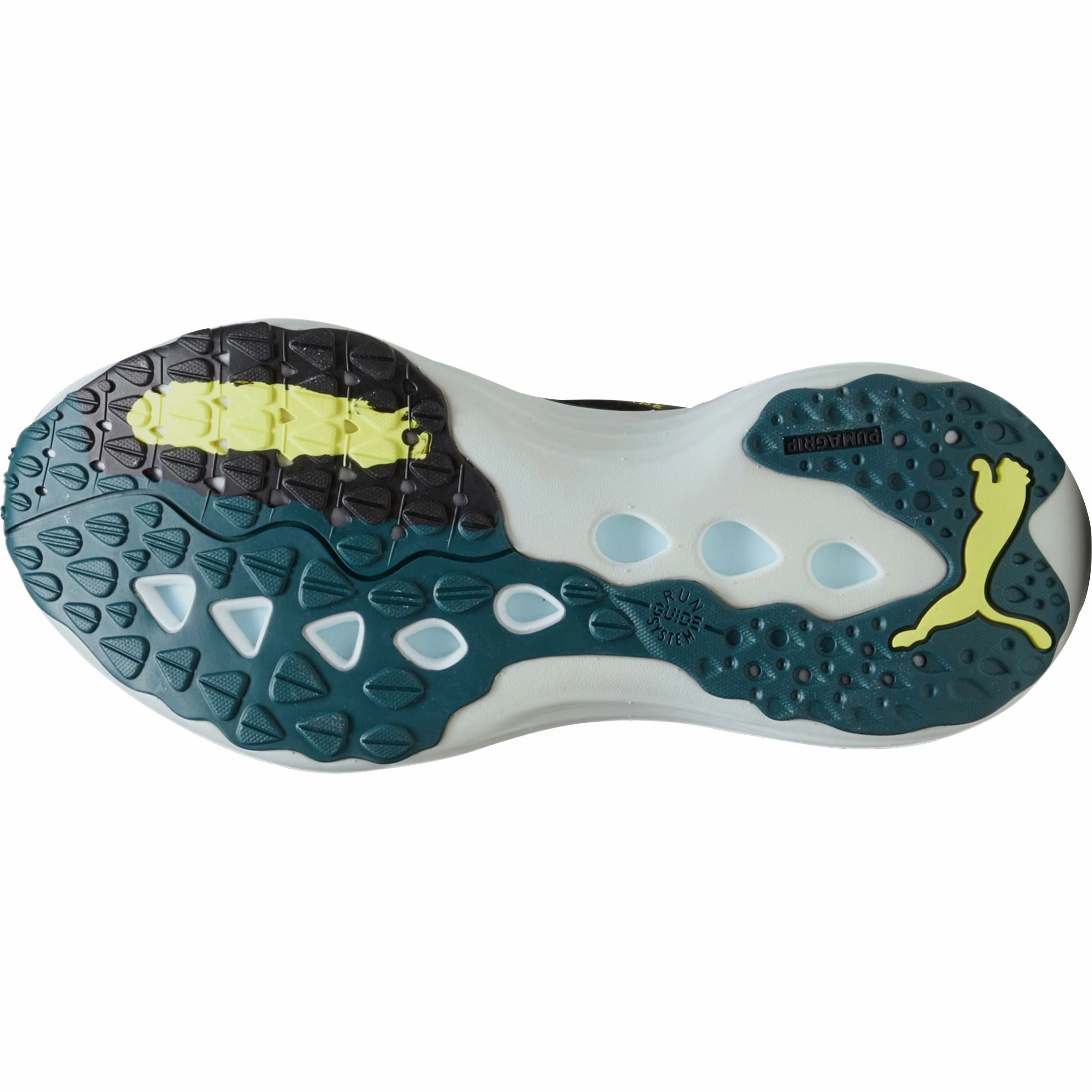 Puma ForeverRun Nitro WTR Mens Running Shoes - Black Anti - fatigue