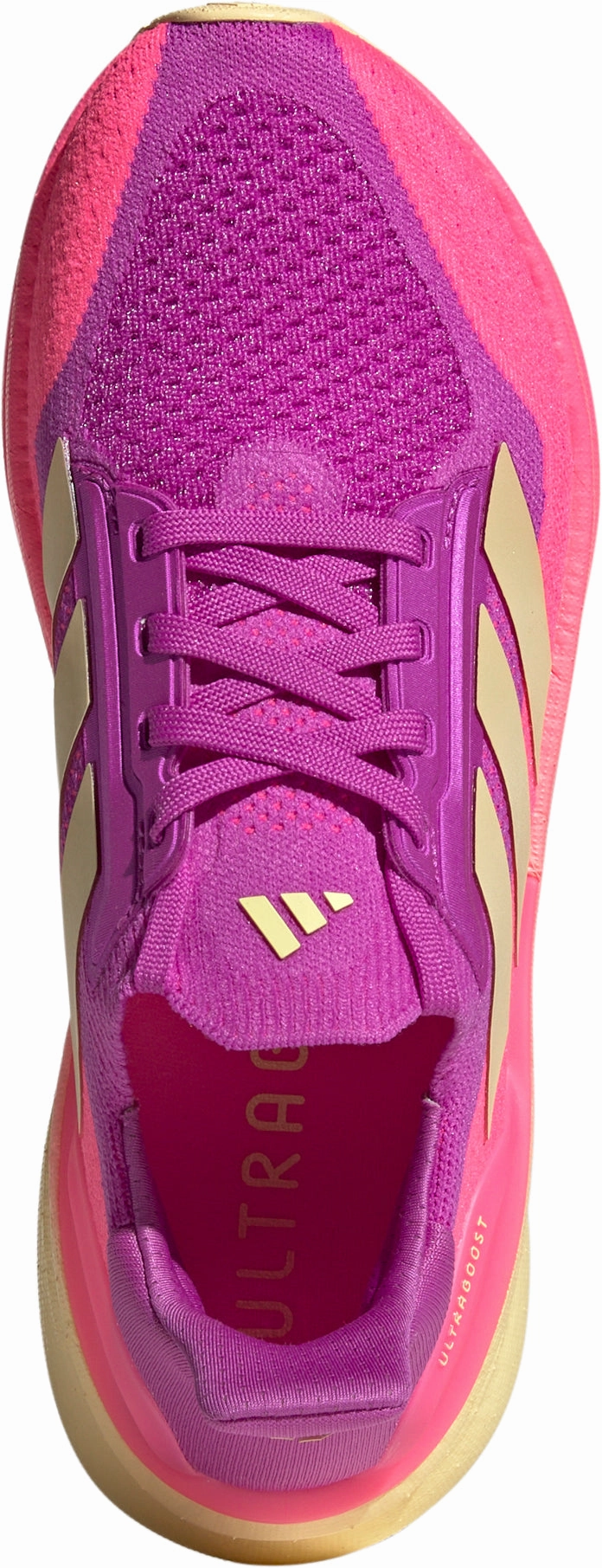 adidas Ultra Boost 5X Womens Running Shoes - Pink Supination correction Durable Rubber