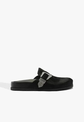 Grace Calf Hair Clog Health Glow Lightweight Step