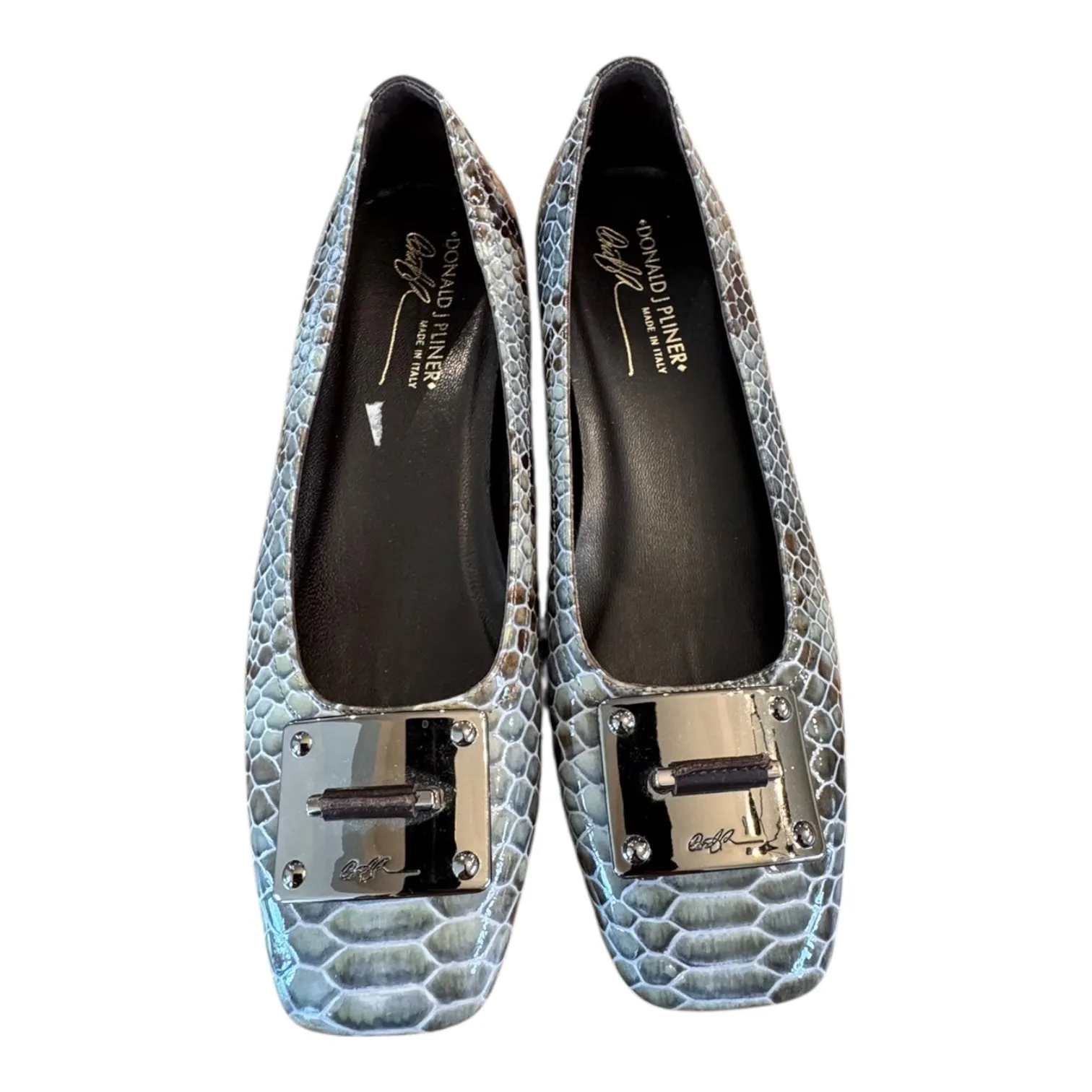 Shoes Flats By Donald Pliner In Animal Print, Size:6 Peace Feel Weekend Casual