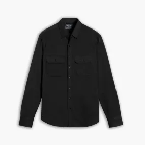 Everyday Button-Down Shirt | Black (Two Pocket) Trendy designs Business casual