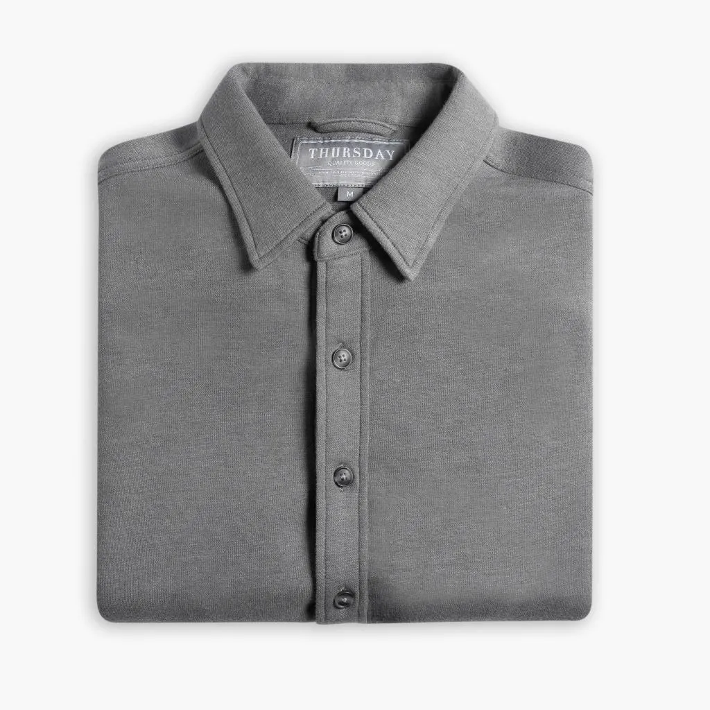 Everyday Button-Down Shirt | Grey Ultra Soft Interior Vibrant Colors