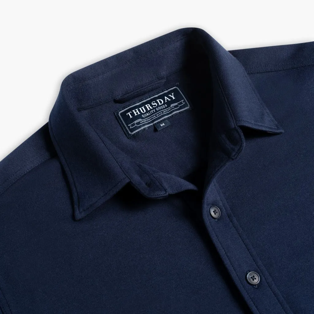 Gradient effect Interview Ready Everyday Button-Down Shirt | Navy