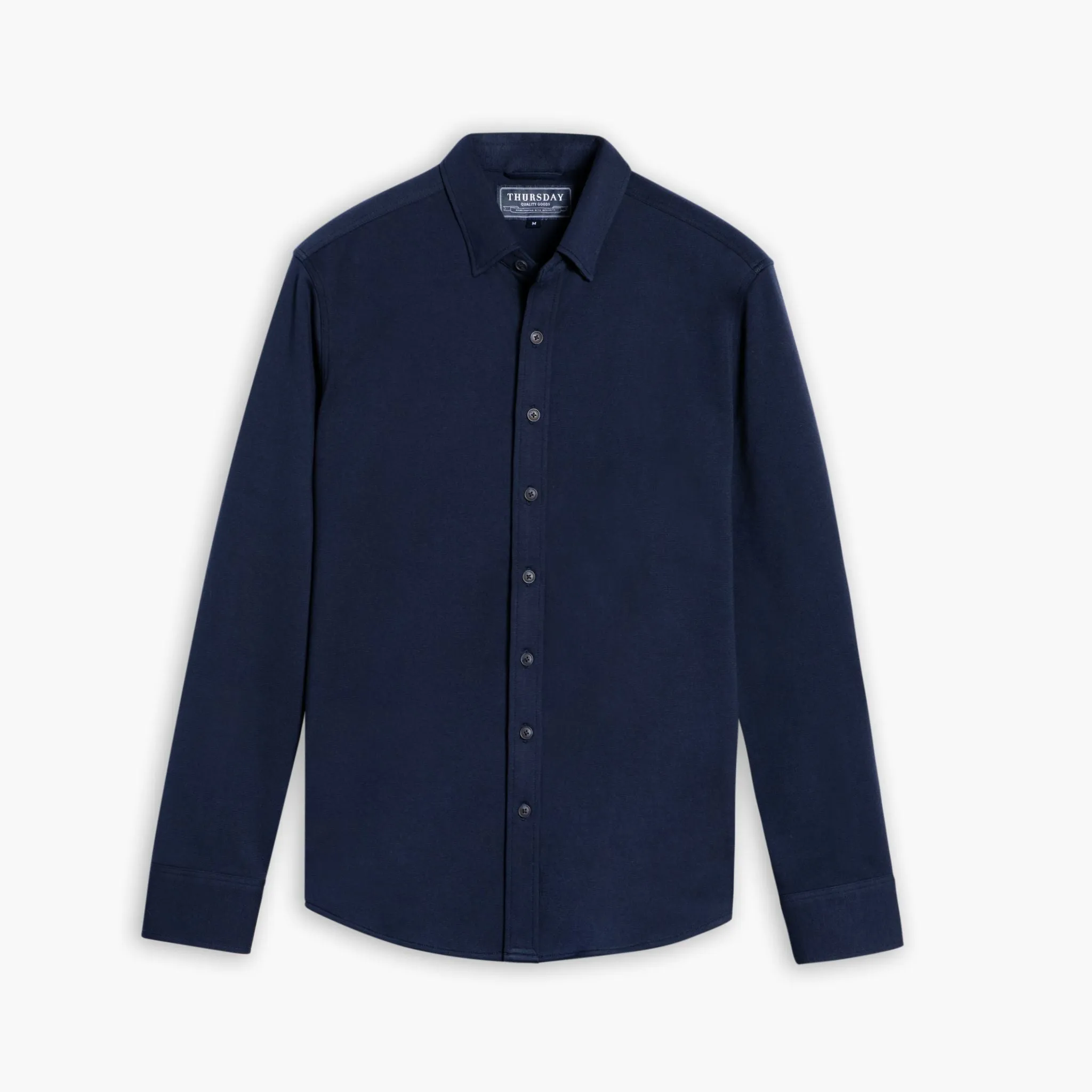 Everyday Button-Down Shirt | Navy Mature Elegance Button Down Design